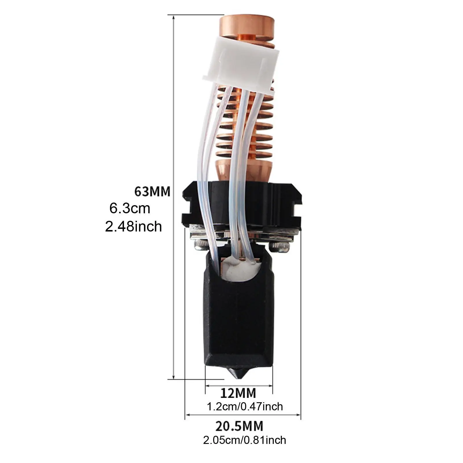 3D Printer Nozzle Compatible Replace Parts Sturdy Quick Release 3D Printer