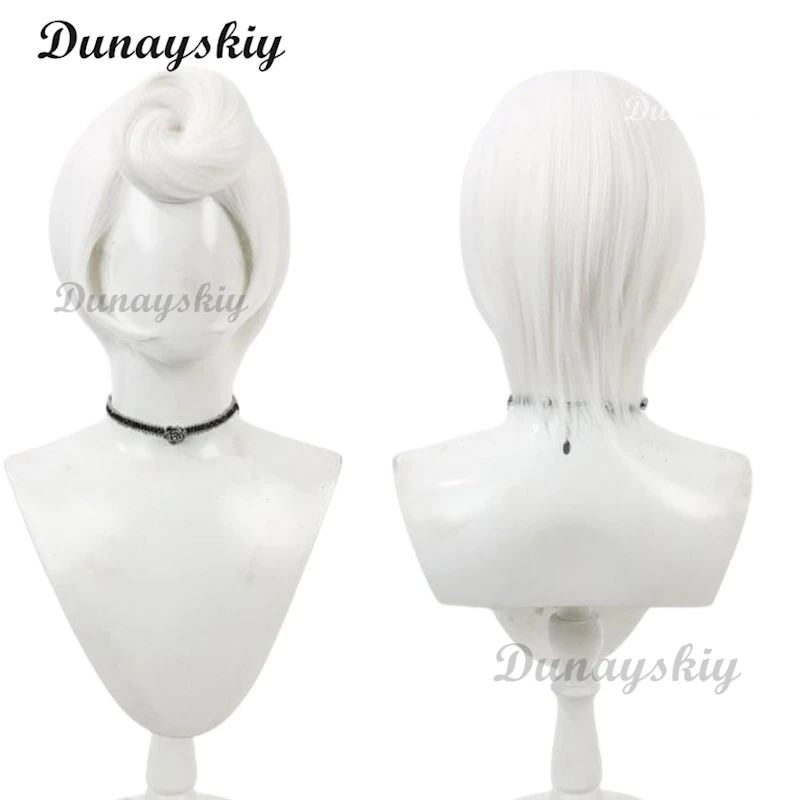 أزياء أنيمي هازبينزين روزي التأثيرية شعر مستعار فندق كوس فستان أحمر بدلة موحدة لعب الأدوار حفلة الهالوين مجموعة كاملة للنساء البالغات