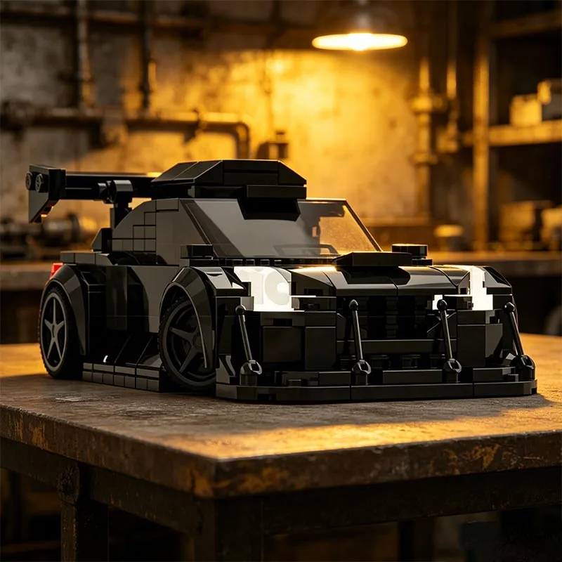 423PCS MOC 2024 Suzuki Swift Cosmo Widebody Hatchback Car Model Custom Building Blocks DIY Educational Assembly Toy For Display