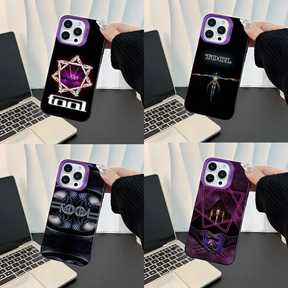 

Band T-Tool For iPhone 17,16,15,14,13,12,11,Mini,Pro,E,SE4,XS,MAX Purple Shockproof Candy Matte Cover