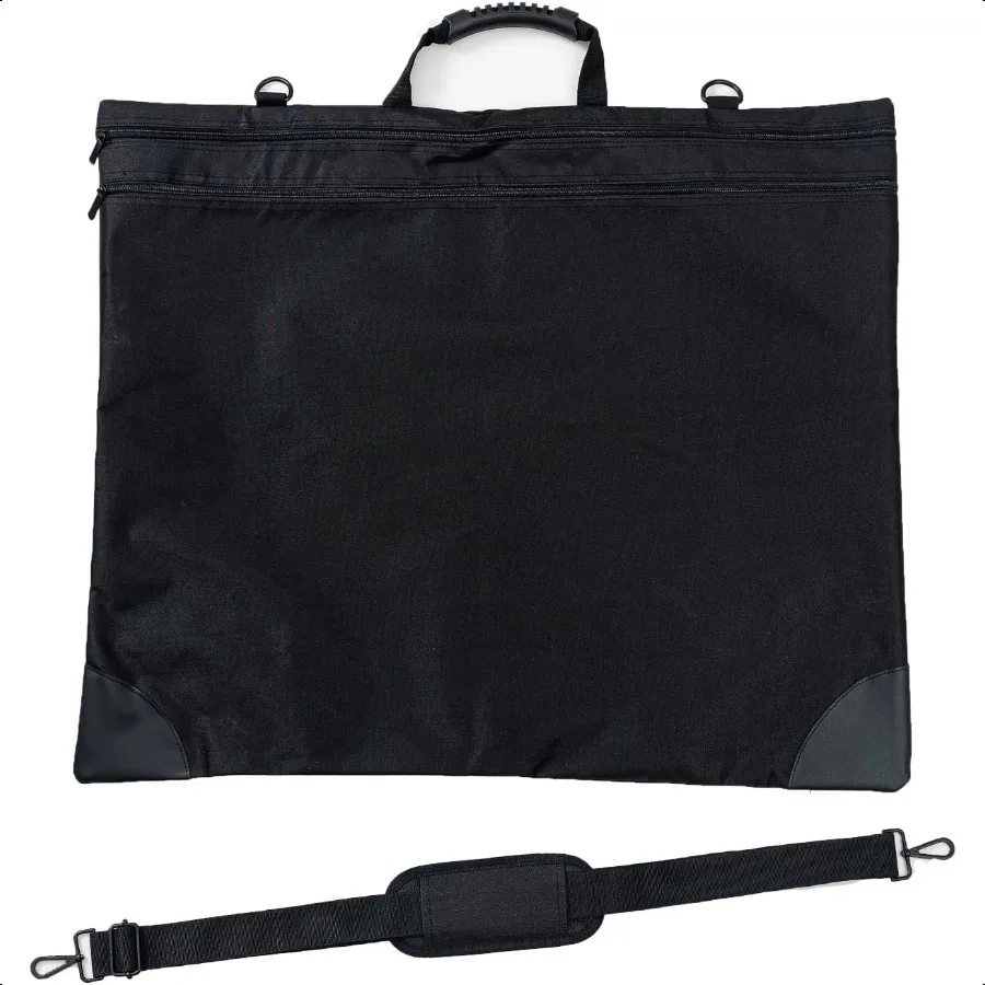 

eageus Art Portfolio Case 38 x 49 inches Waterproof Nylon Large Art Portfolio Bag Artist Canvas Carrying Bag with Softsided Sho