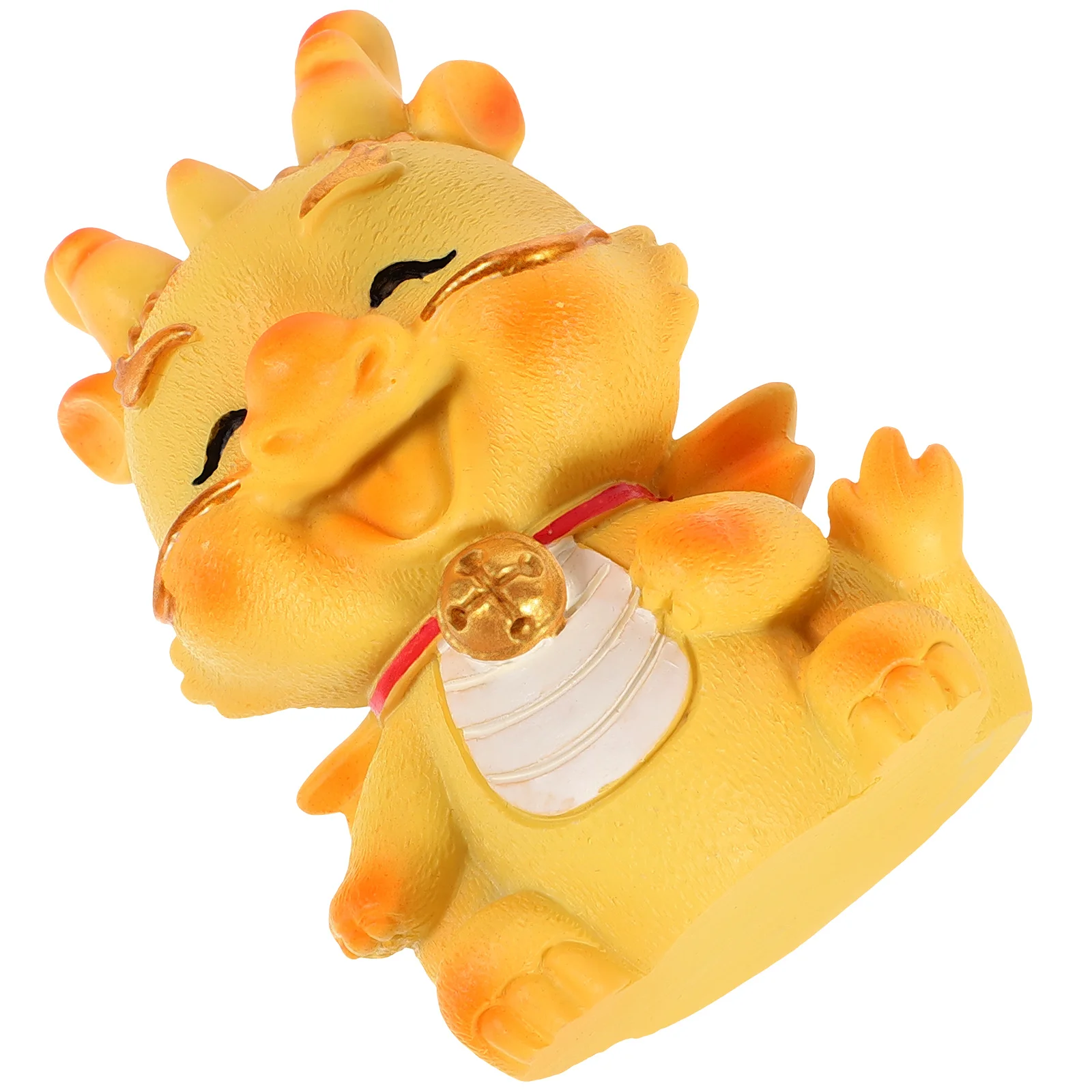 

Year of The Dragon Statue 2024 Resin Figurine Creative Dragon Design Home Office Decor Prosperity Mini Sculpture Chinese Zodiac