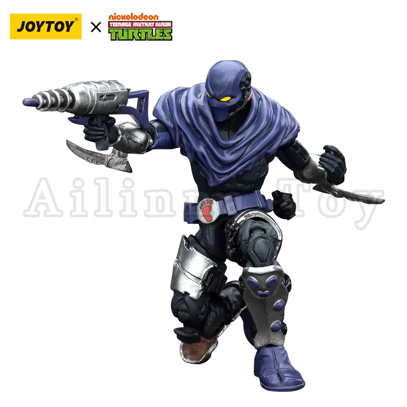 JOYTOY 1/18 Action Figure Turtles Shredder Foot Clan Anime Toy