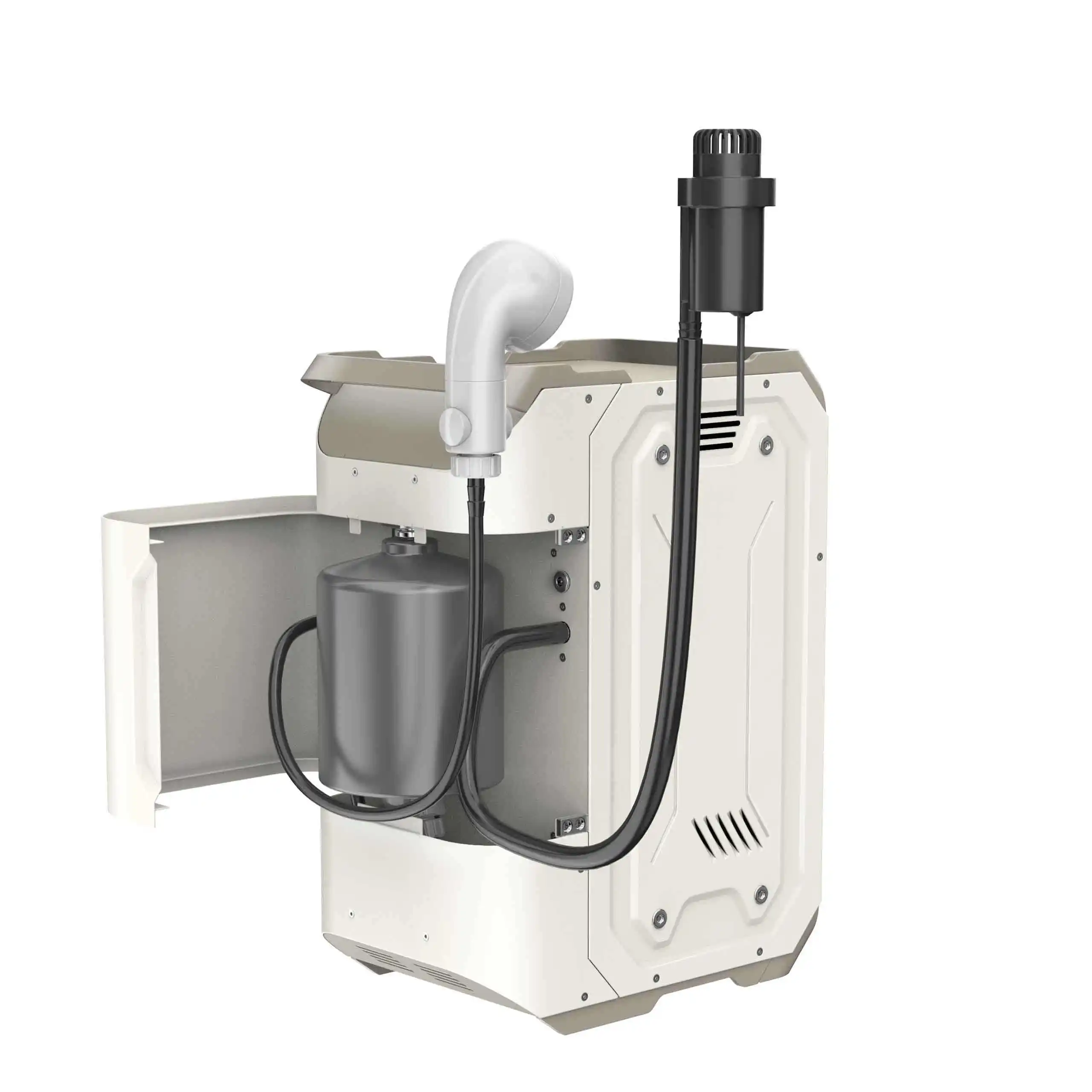 

Portable Outdoor-Thermostatic RV Camping Shower with Natural Gas