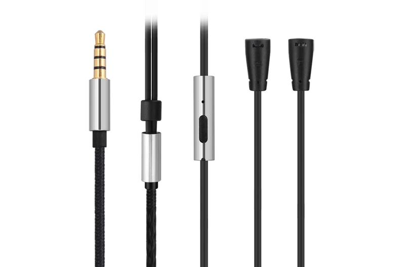 New!! Sennheiser i80 ie8i ie8 i80sヘッドフォン用occナイロンオーディオケーブル