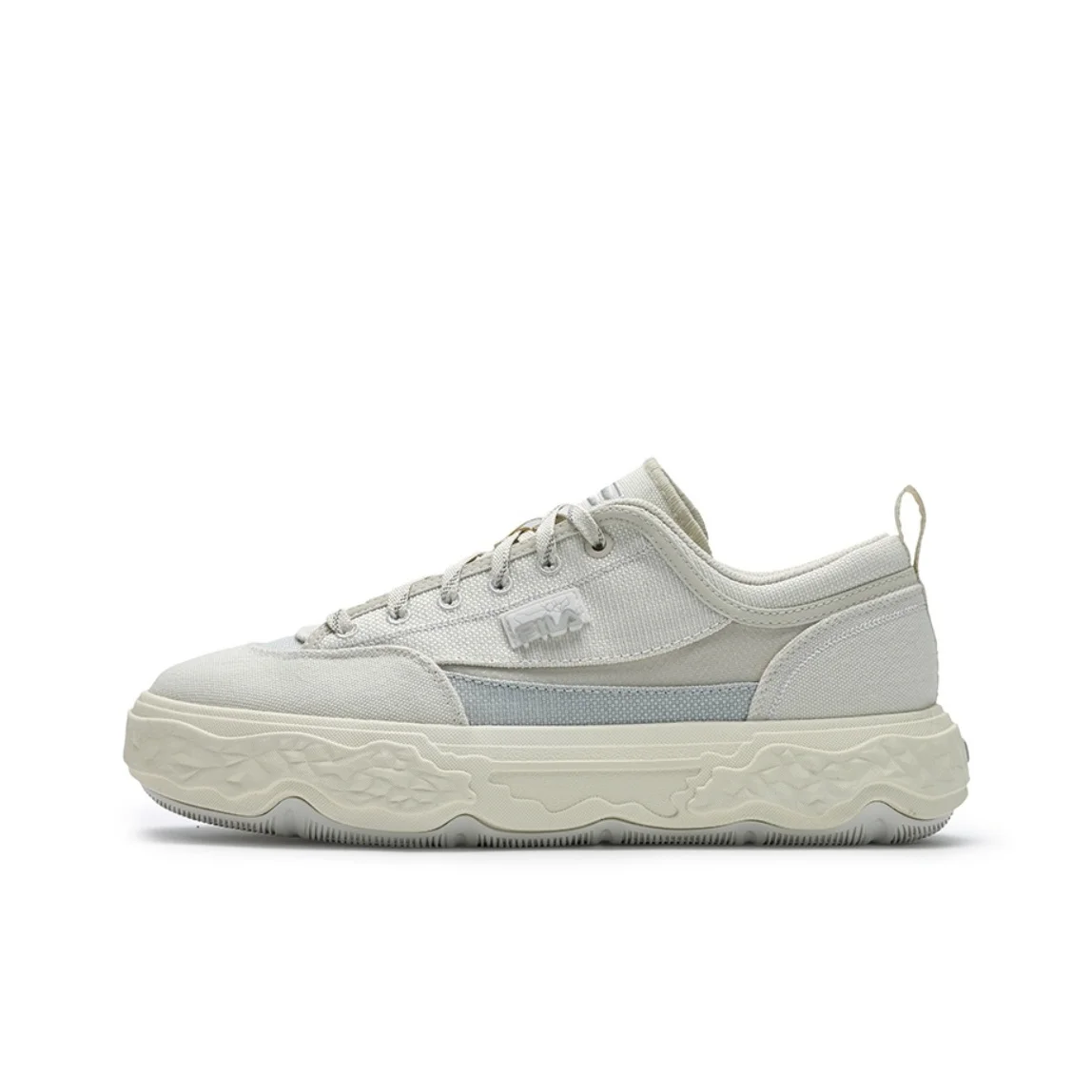 FILA ROCK Low top Canvas Shoes Men's Yellow Gray F12M522303FPS