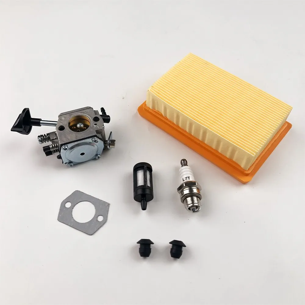 Carburetor Air Filter Fuel Filter Carburetor Kit For Stihl BR320 BR340 BR380 BR400 BR420 SR320 SR340 SR400 SR420 Backpack Blower