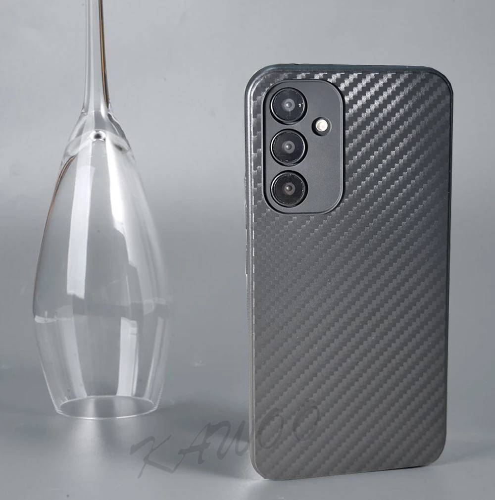 A15 A05S Case Carbon Fiber Texure Soft TPU Slim Cover For Samsung Galaxy A35 A55 A54 S24 Ultra Silicone Thin Phone Capa Coque