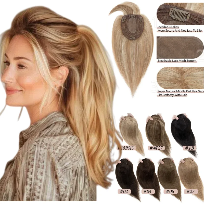 wholesale-machine-made-100-human-hair-topper-wig-for-women-clip-in-wear-multiple-colors-sizes-fast-delivery-ready