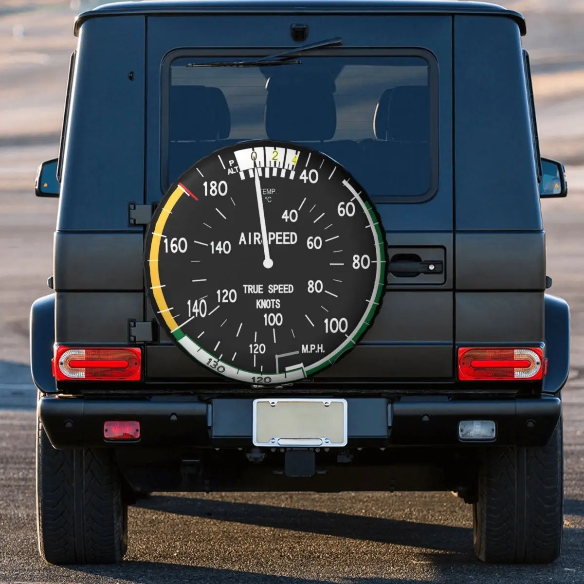 

Airspeed Indicator Design Tire Cover Wheel Protectors Weatherproof Universal for Jeep Trailer RV SUV Truck Camper Travel Trailer
