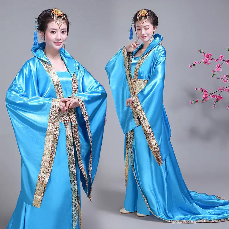 Chinese Clothing Costume Tang dynasty empress that imperial concubine Princess Wu Zetian seven immortals Hanfu stage costume