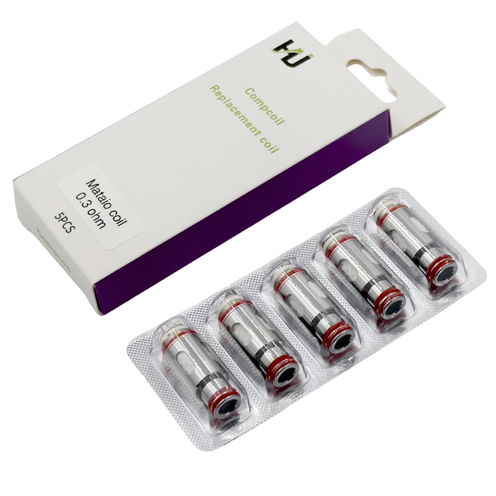 5PCS Manto AIO Coil 0.15ohm 0.3ohm Mesh Coils Fit for Jellybox Mini Manto AIO Plus Kit #4