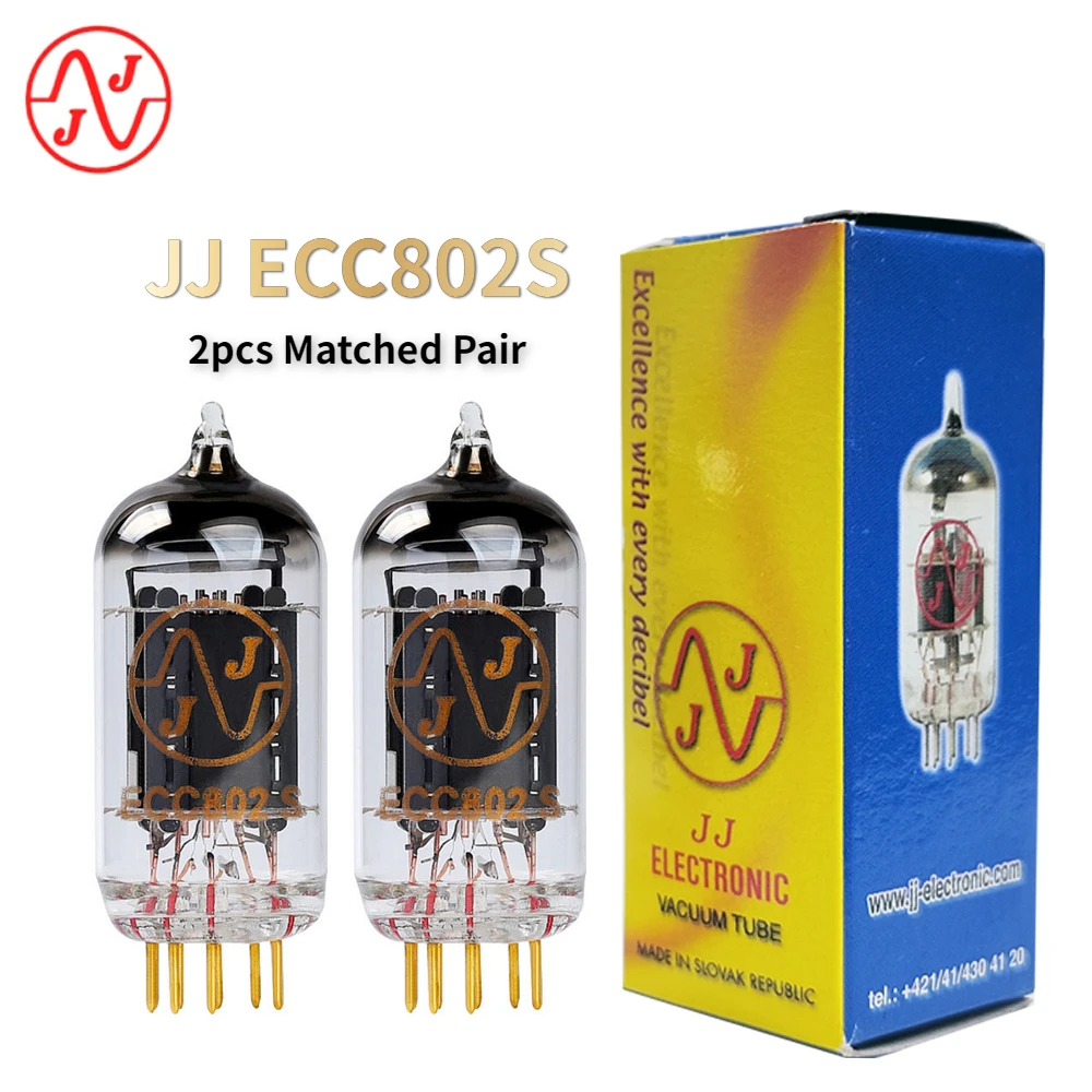 Slovakia New JJ ECC82 Vacuum Tube Replace 12AU7 6211 ECC802S Factory Test And Match signal tube Be used for Tube Amplifier Audio