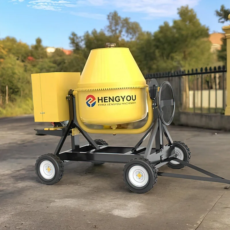

350л 500л 700л дизельный портативный бетономешалка бытовая машина