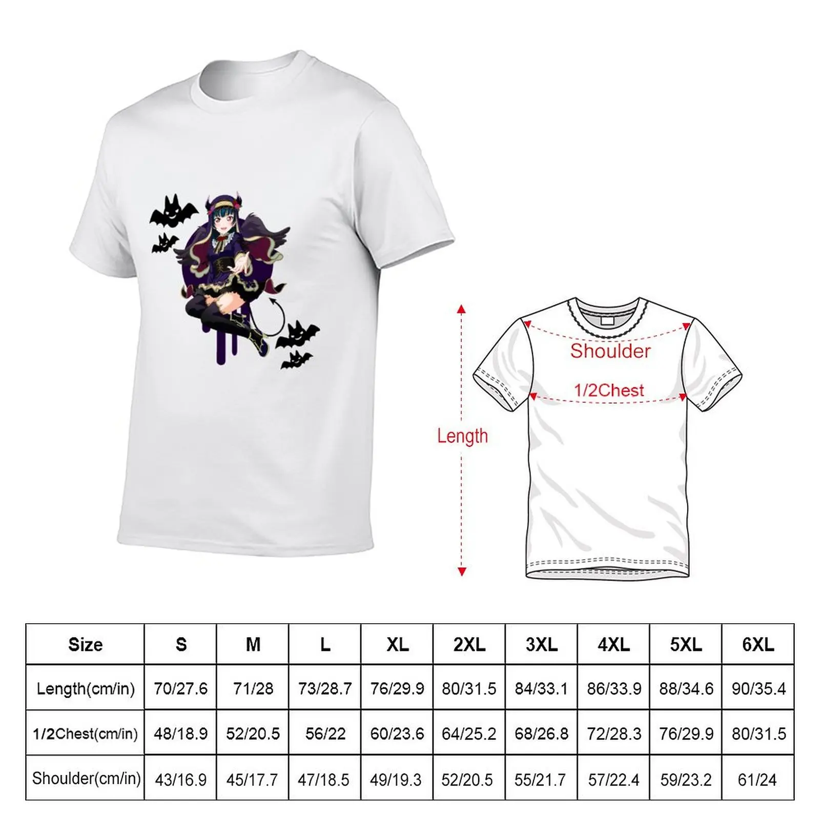 Yoshiko Tsushima Love Live T-Shirt man t shirts cotton t shirts for man cotton soft man t shirt luxury T-Shirt