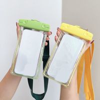 Full View Waterproof Case New Touchable Screen Strong Sealing Mobile Phone Cases with Lanyard Swimming Pouch