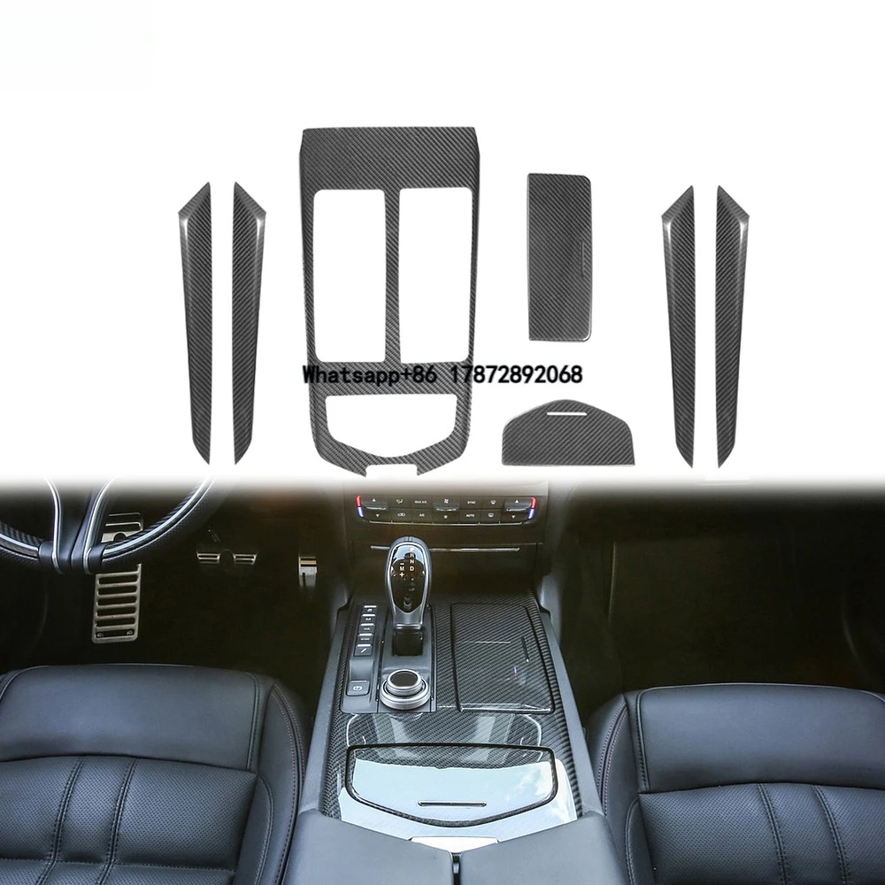 

for Ghibli 2013-2017 Auto Car Decoration Accessories Carbon Fiber Interior Trims SuitableCar Interior Accessories