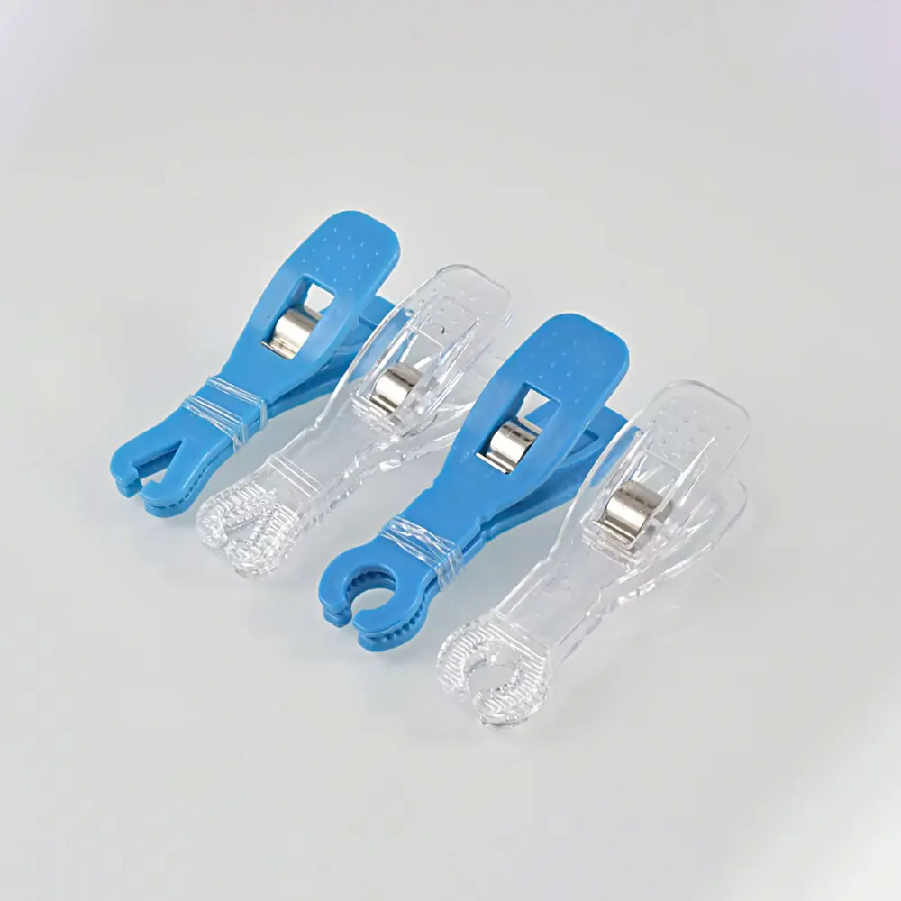 10pcs Disposable Sterile Piercing Needles Clamp Set Plastic Hemostatic Forceps Plier Tattoo Tool For Ear Lips Piercing Clip