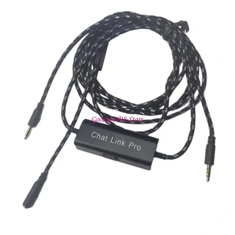 جودة رابط الدردشة سماعات الرأس تخفيض ضوضاء الحبل الكابل لـ HD60 HD60S HD60S+ HD60 4K60 سلك 270 سم/106.3 بوصة W8EC