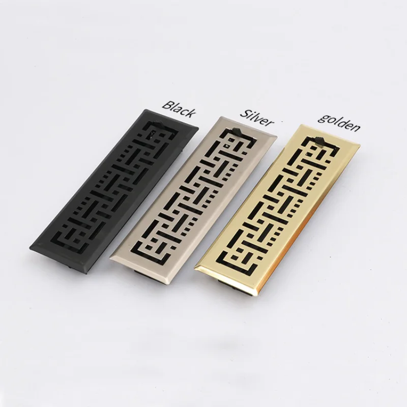 Adjustable Airflow Floor Vent Grille Cover for Bedrooms Living Rooms Offices - Home Environment Compatible Floor Vent - view 2