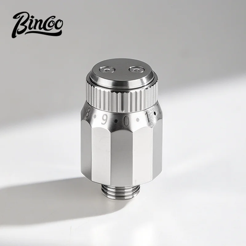 Bincoo 3Valve Moka Pot Adjustable Valve External Pressure Only suitable for 3-valve Moka pots (Valve Only, Not Include Pot)
