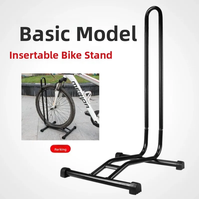 

Insertion Type Bicycle Parking Stand Mountain Bike L-Shaped Road Bike Repair Stand Display Rack Motorcycle Accessories