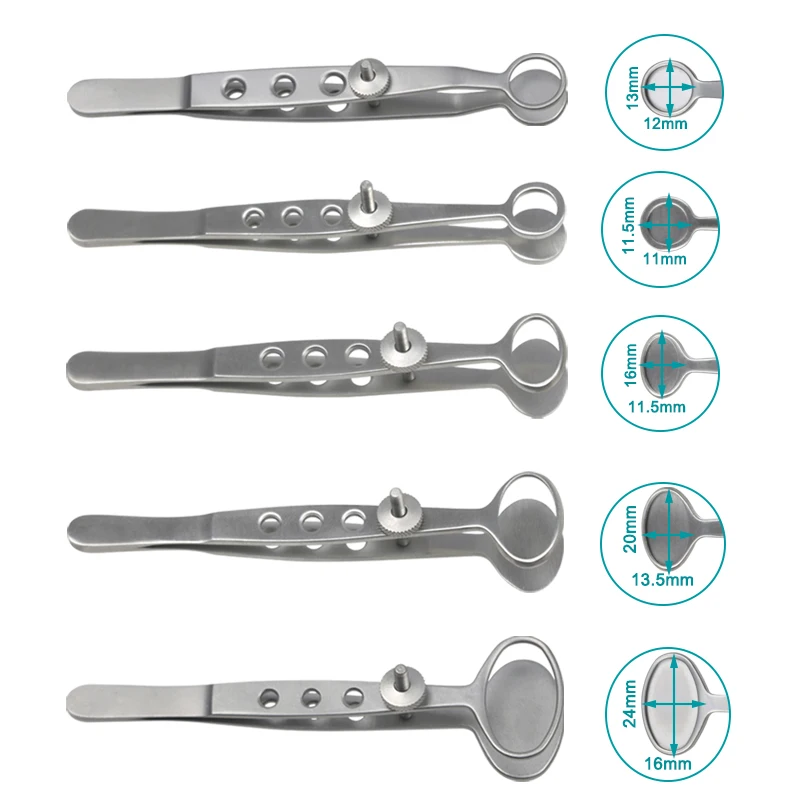 

Five Type Choices Chalazion Forceps Ophthalmic Tweezer Stainless Steel Eye Surgical Tools