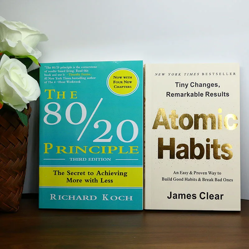 

《The 80/20 Principle》+《Atomic Habits》Double-volume high-efficiency growth set those who pursue efficiency must have Can be gifts
