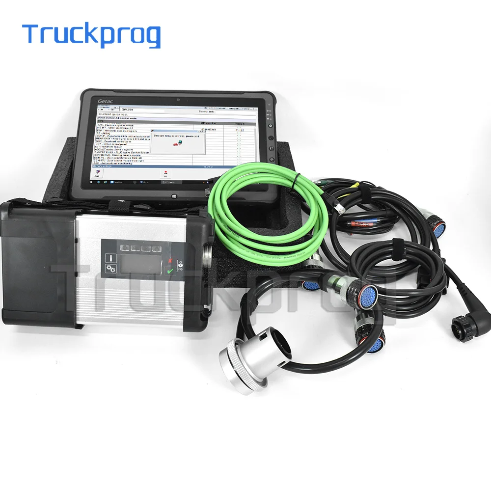 Full Set MB SD C6 Xentry DoIP WiFi Diagnosis Multiplexer PK sd c4 c5 Truck car bus diagnosis tool with Getac Tablet