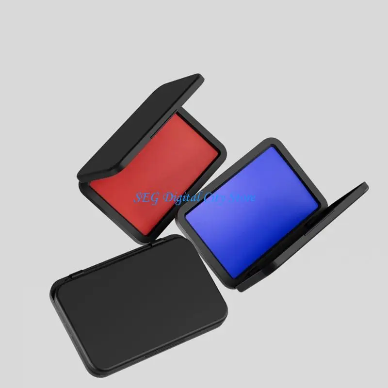 

U75B Портативная подушечка с чернилами для отпечатков пальцев, быстросохнущая для офисных финансовых документов, контрактов