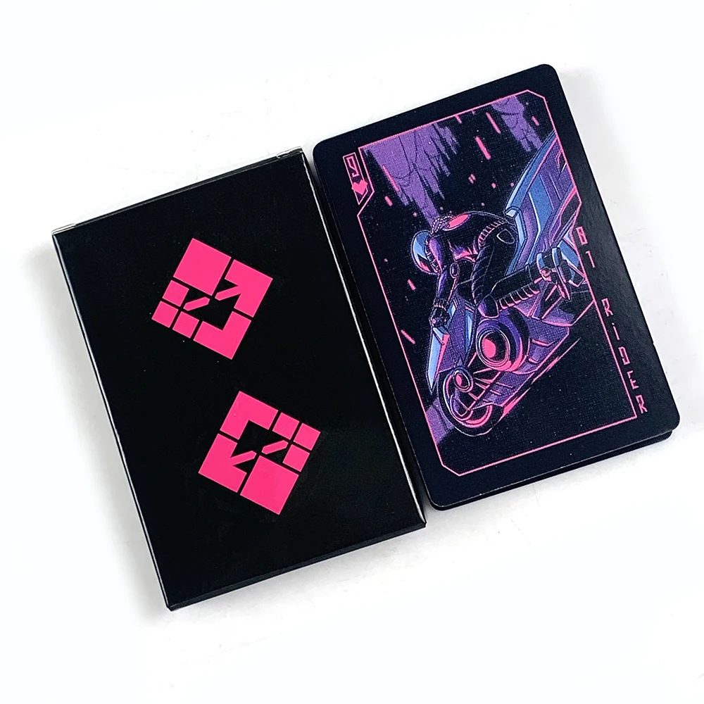 

New Oracle Cards A 40 Cards Cyberpunk Oracle Cards For Modern Mystics,Perfect For Divination Party Games & Gift Giving