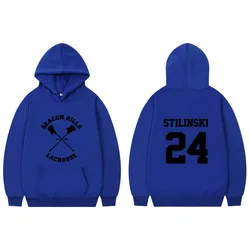 Fashion Beacon Hills Hoodies Men Women Teen Wolf Fan Stilinski 24 Trucksuit Unisex Hoodie Sport Hip Hop Clothes Sweatshirts Tops