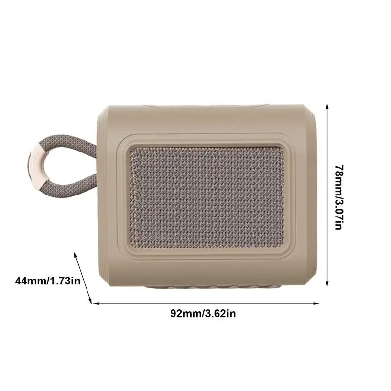 NEW Protective Cover For JBL Go3 Speaker Silicone Waterproof Subwoofer Speaker Protector Case For Music Brics 3rd Gen