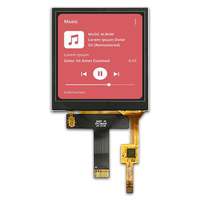 3.4 inch 2-lane MIPI interface High-brightness Industrial LCD display module with CTP for Interactive Applications