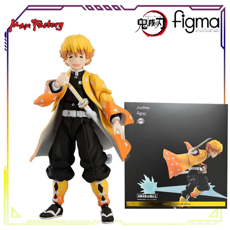 Max Factory Oryginalna FIGMA Demon Slayer Blade Series Tomioka Yoshiaki \Purgatory Apricot Shoulang Anime Figurka Model Zabawki