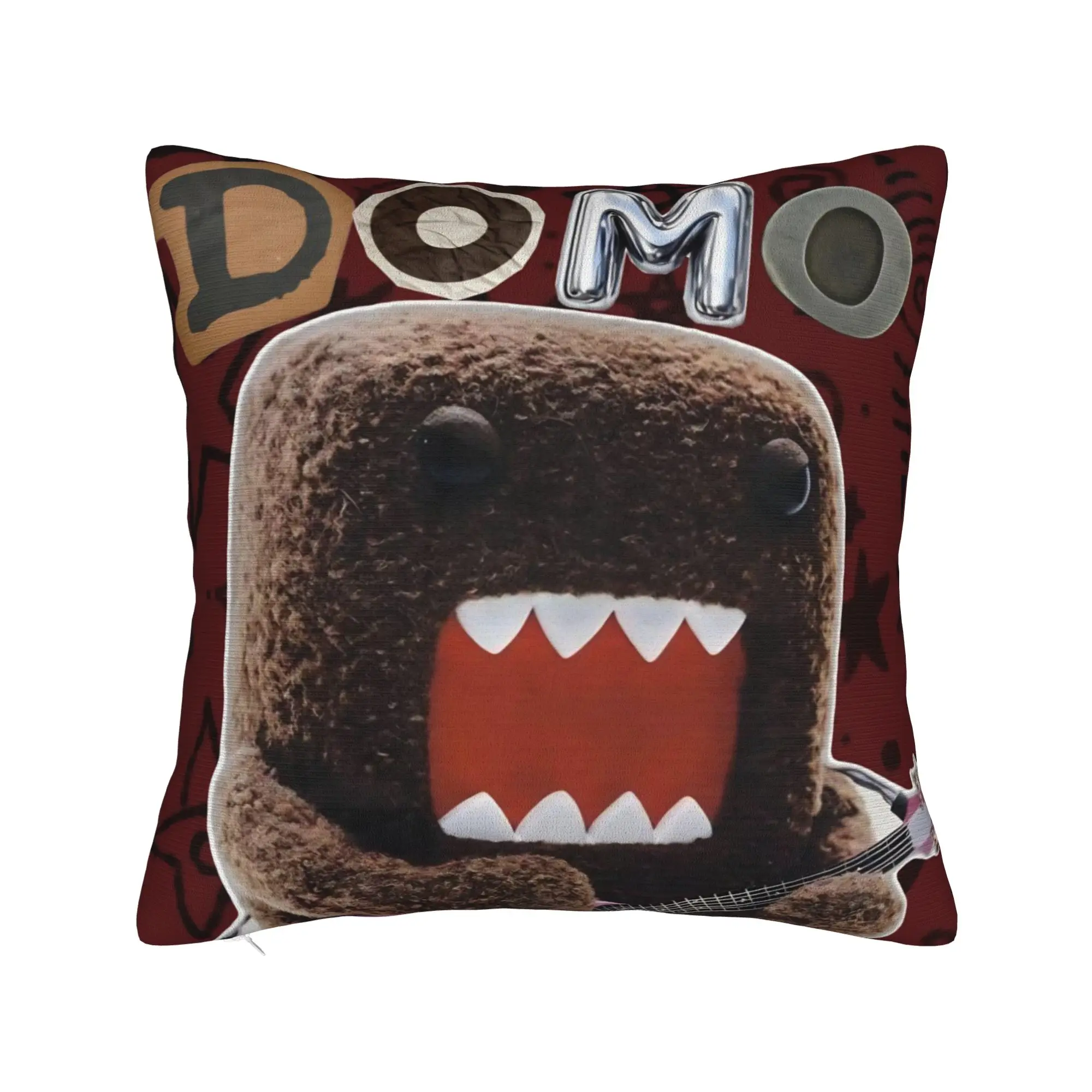 Domo Kun Pillowcases Accessories Soft Cushion Cover Decorations  Pillow Case Cover Home Multi Size