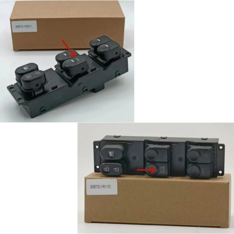 

Left Electric Master Window Switch 935701R211 93570-1R211 93570-1R210 93570-1R110 93570-1R111 935701R110 For Hyundai Accent