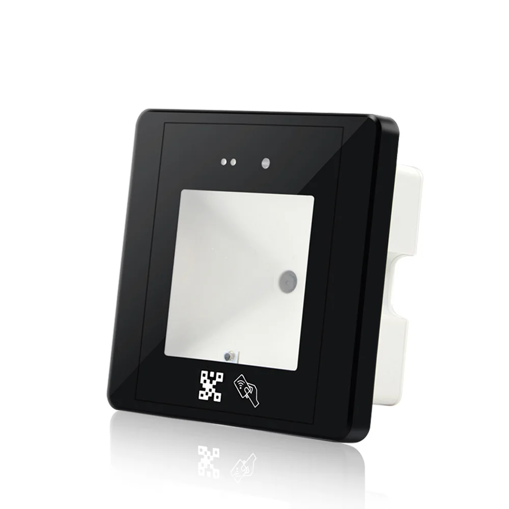 Lettore di controllo accessi con codice QR per tornello 1D e 2D con scheda RFID con interfaccia USB, RS232 o TCP/IP