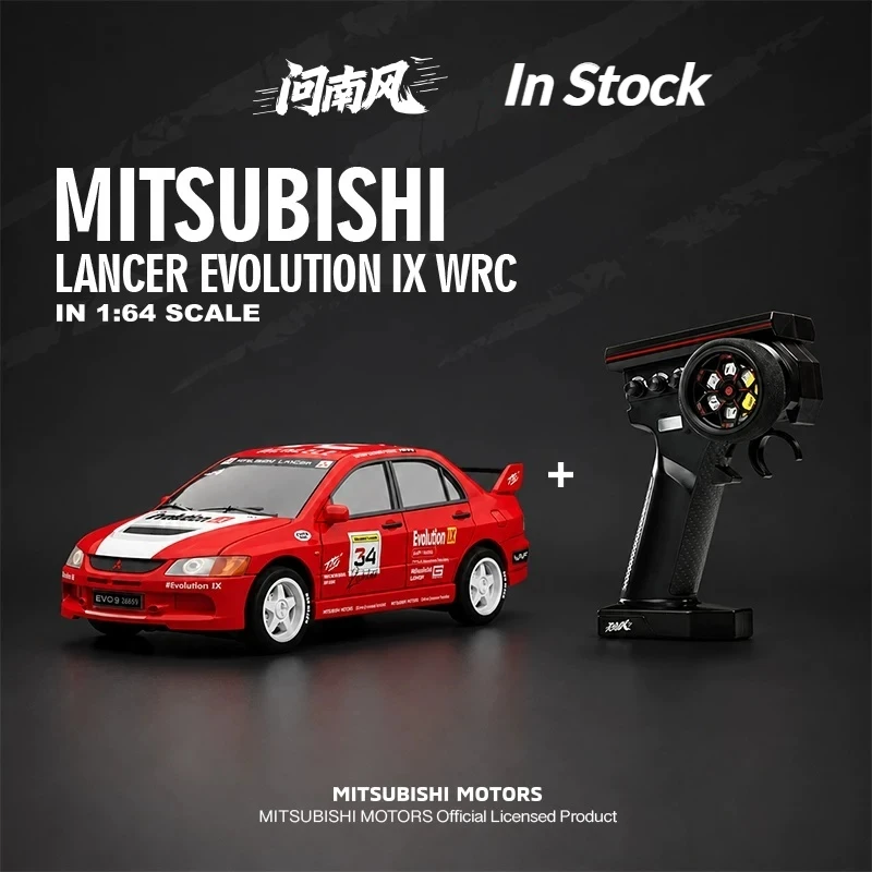 1-64-wenanfeng-official-licensed-mitsubishi-lancer-evo-9-rc-drift-car-full-scale-remote-control-racing-vehicle-hobby-collection