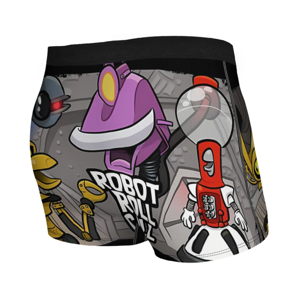 MST3K Robot Roll Call Robot Underpants Breathbale Panties Men's Underwear Sexy Shorts Boxer Briefs