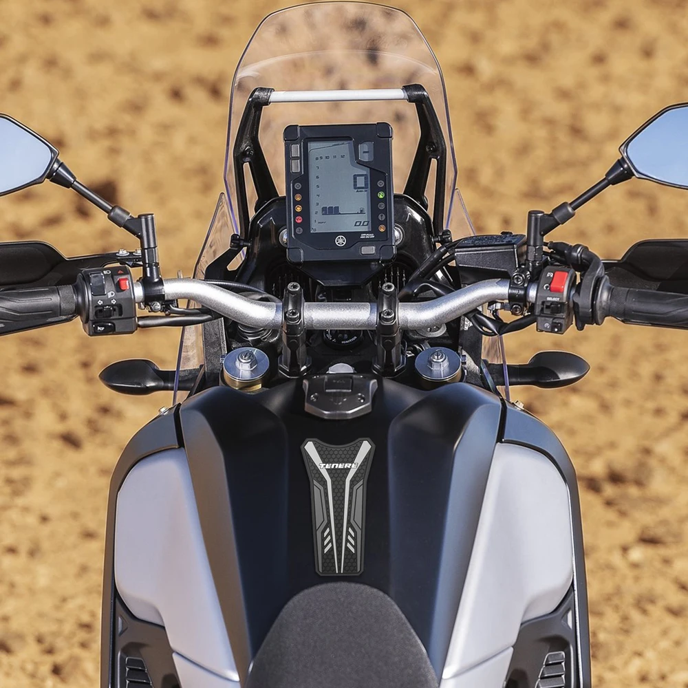 Para YAMAHA Tenere 700 T700 XTZ 700 2019-2023 Protector antideslizante almohadilla de depósito pegatina Gas rodilla agarre tracción almohadilla lateral calcomanía