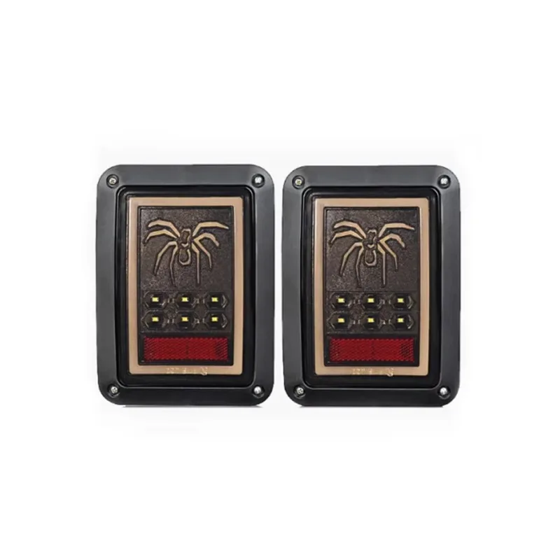 

12V US/EU Model LED Tail Lights for Jeep Wrangler JK 2007-2018 DRL Taillamp Stop Parking Rear Brake Lamp