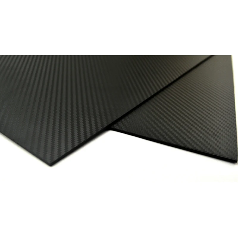 10 Sizes Carbon Fibre Matte Twill KYDEX Thermoform Sheet Thermoplastic K Board Plate Material Self-made Knife Sheath Material