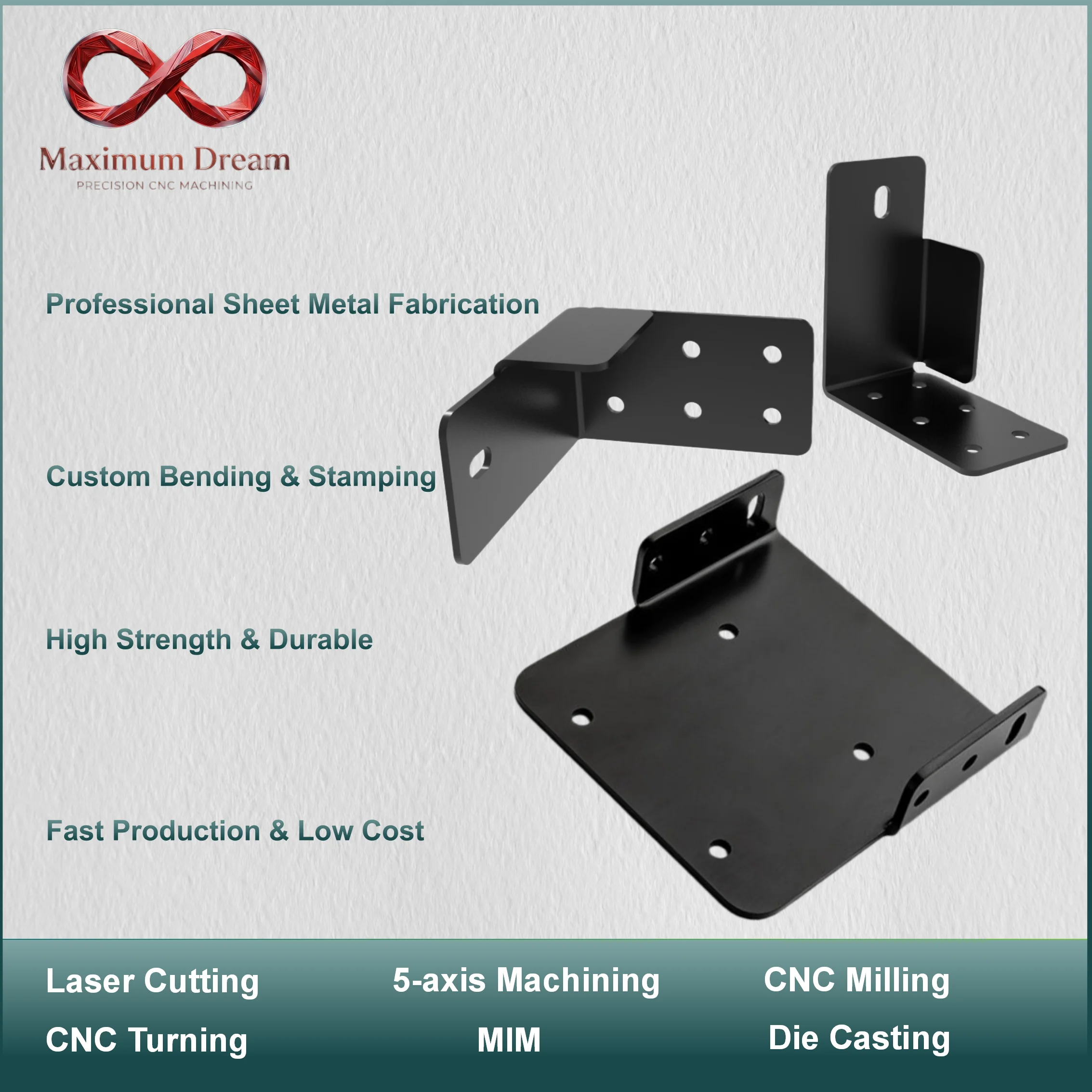 Custom Stainless Steel Laser Cutting Sheet Metal Bending Service Electropolishing Brushed Bracket Plate Part MOQ 1pc