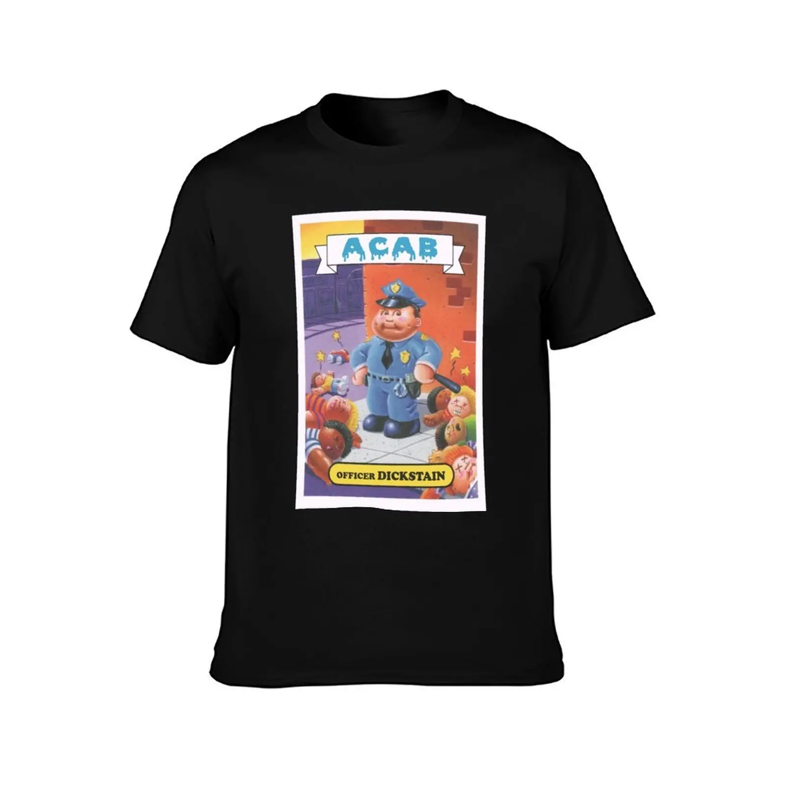 남성 캐주얼 셔츠용 ACAB 티셔츠 남성 셔츠 티셔츠 GPK 티셔츠 면 셔츠 면 남성용 부드러운 100%