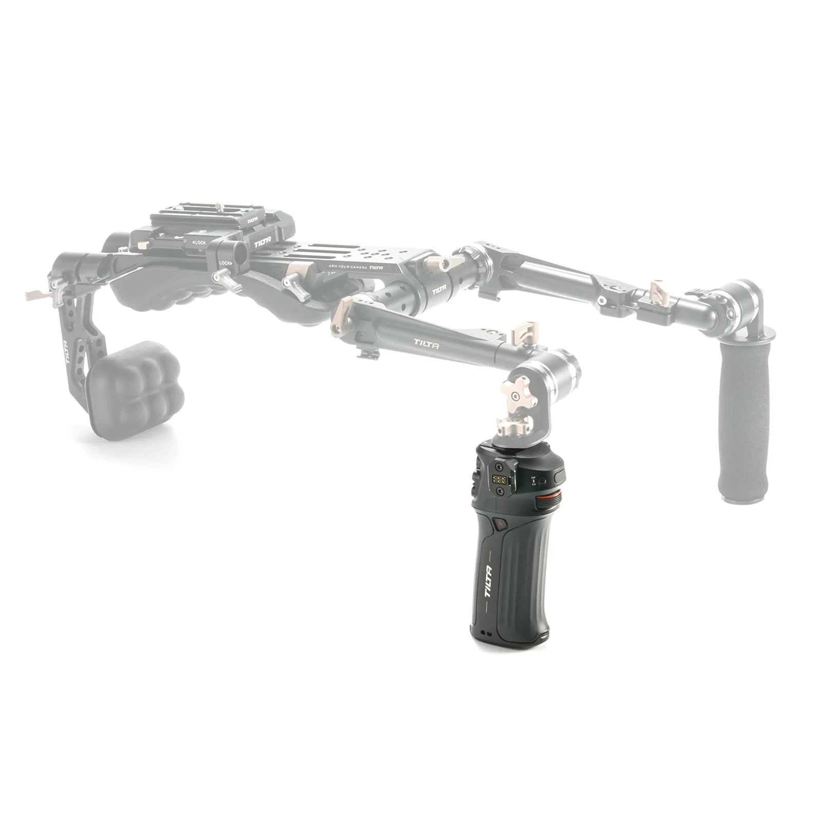 TILTA WLC-T05-CH Nucleus Nano II مقبض التحكم Nucleus N 2.0 للكاميرات والأجيال لسوني NP-F550-F570 (ليست بطارية)