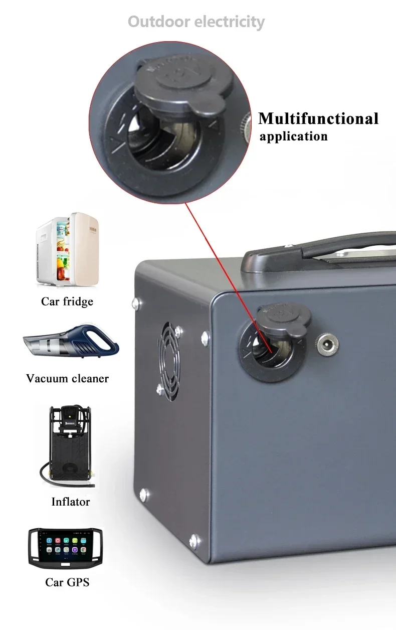 

Led Emergency Power Supply Home Application 1200W 730Ah Power Supply With Battery Backup New Energy Solar Portable Power Station