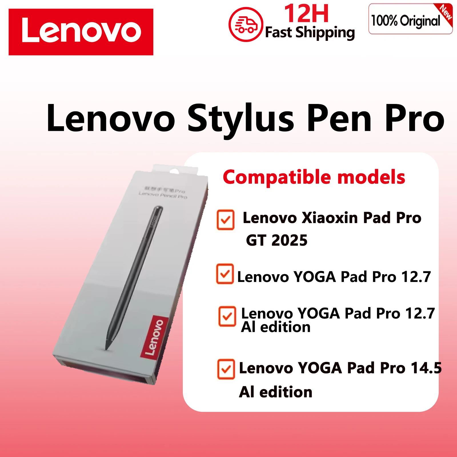 NEW Lenovo Xiaoxin Pad Pro GT Magnetic Keyboard and Stand-Magnetic