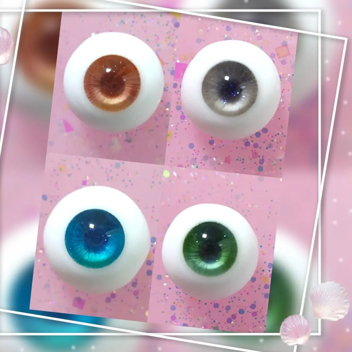 

Doll Eyes 10/12/14/16/18mm for 1/3 1/4 1/6 Bjd Doll Plaster Eyeball Diy Girl Toys Dress Up Handmade Fashion Doll Accessories