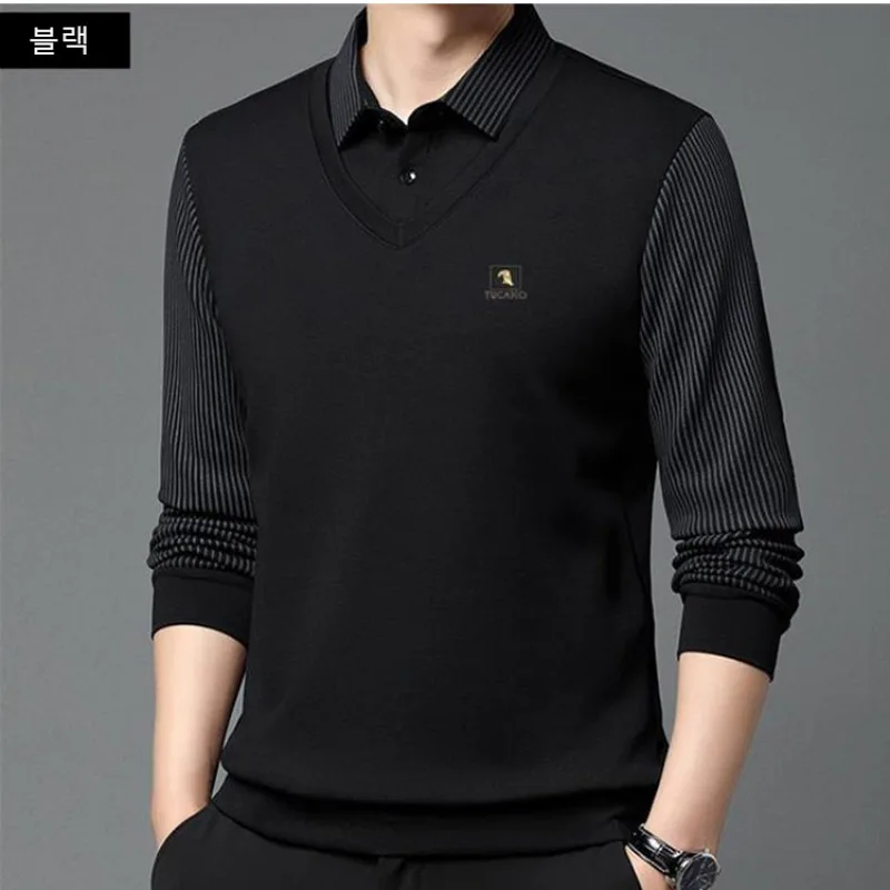 Men's Lair Shirt Premium Winter Sporty Casual Moisture Tom Top Business Training Tops